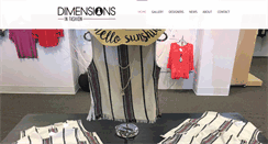 Desktop Screenshot of dimensions6100.com